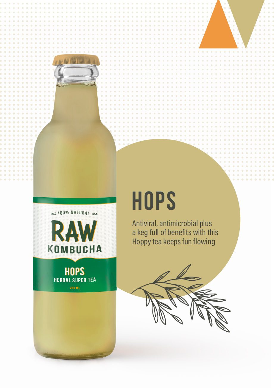 Hops Herbal Super Tea Kombucha product image