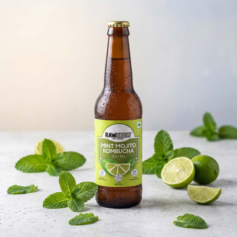 RawBrew Kombucha Mint Mojito product image