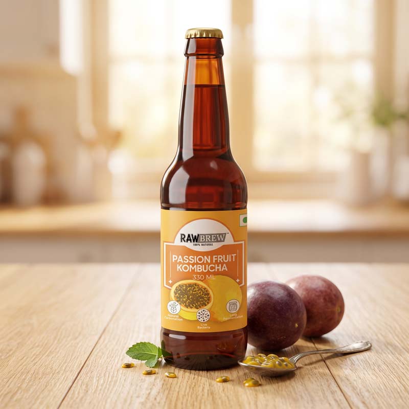 RawBrew Kombucha Passion Fruit product image