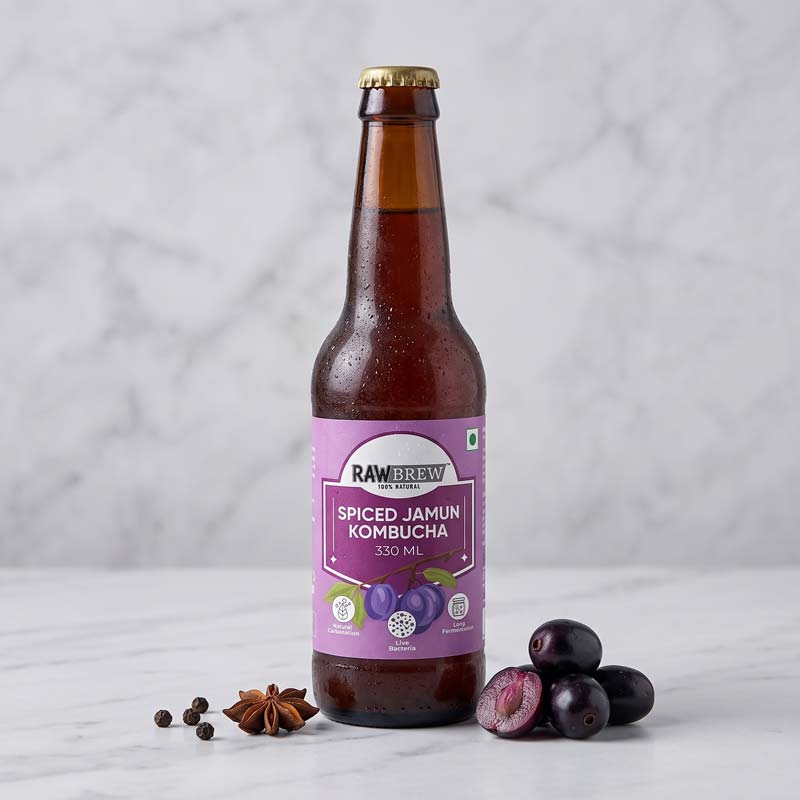 RawBrew Kombucha Spiced Jamun product image