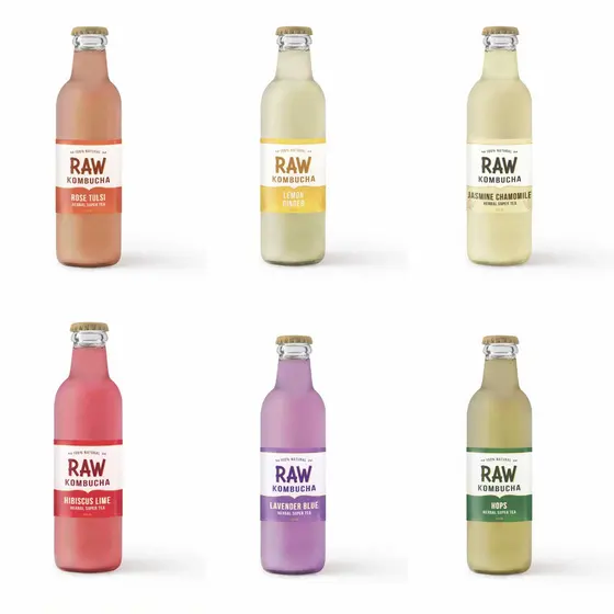 Herbal Super Tea Kombucha - Fixed Assorted Pack product image