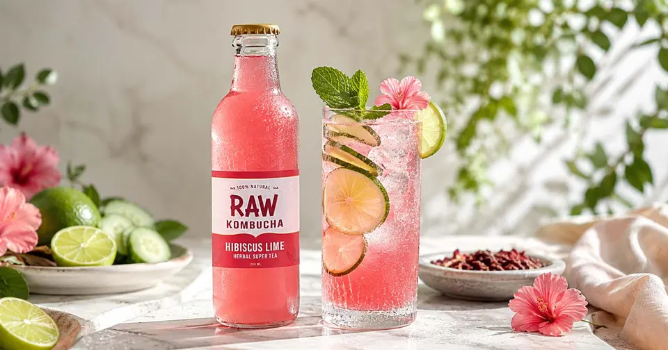 Hibiscus Lime Garden Fizz article image