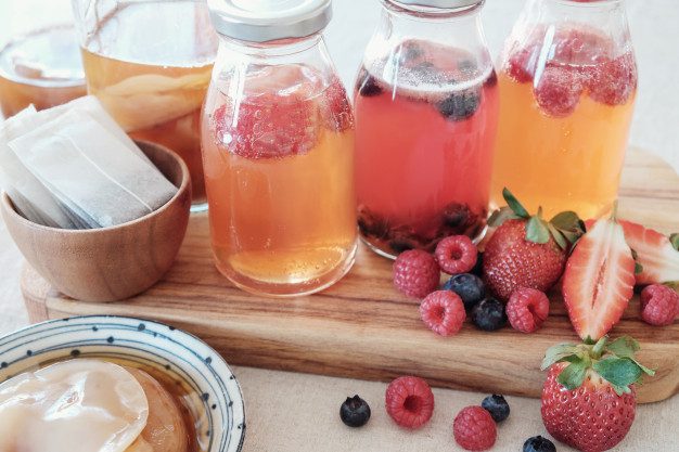 kombucha fermented