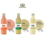 Raw Kombucha - Rose Tulsi, Hops, Jasmine Chamomile